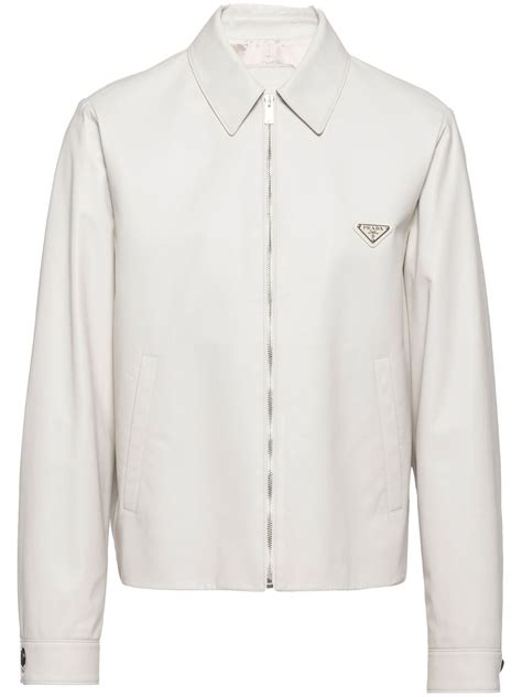 prada white jacket men's|men's Prada jacket sale.